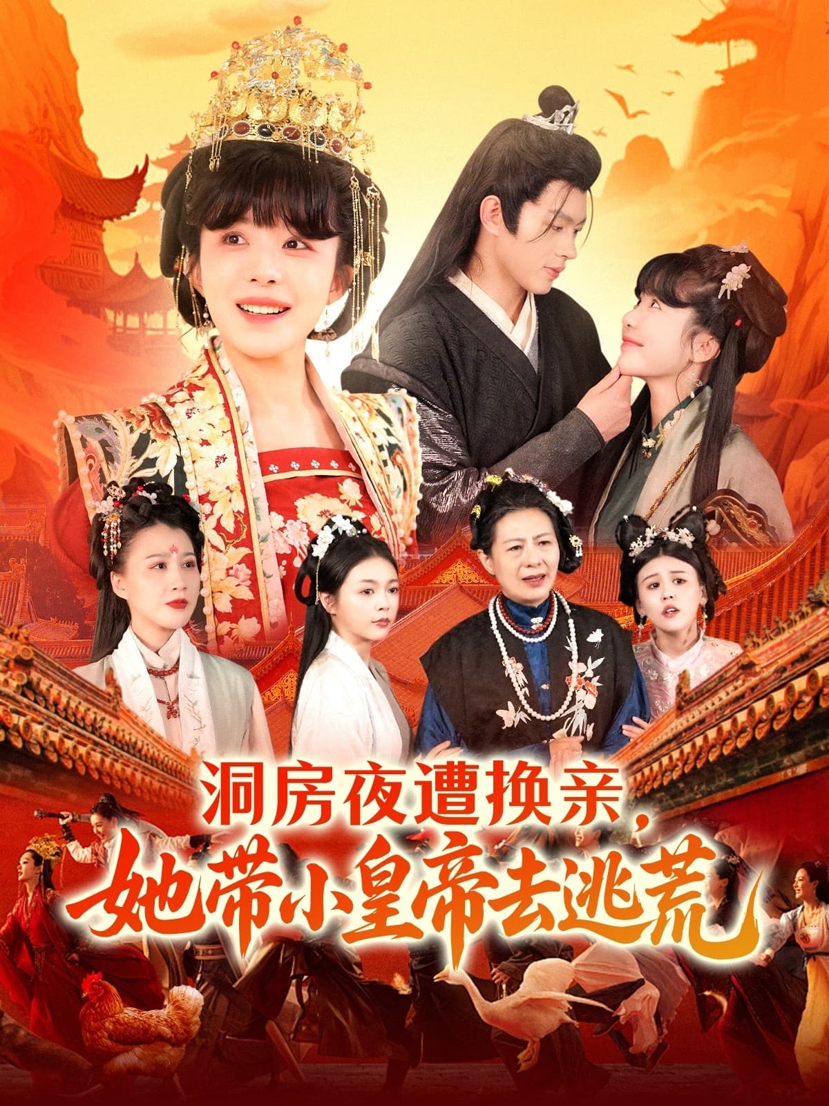 短剧《洞房夜遭换亲，她带小皇帝去逃荒》 高清无广告！全集免费在线观看，大结局已完结  第1张